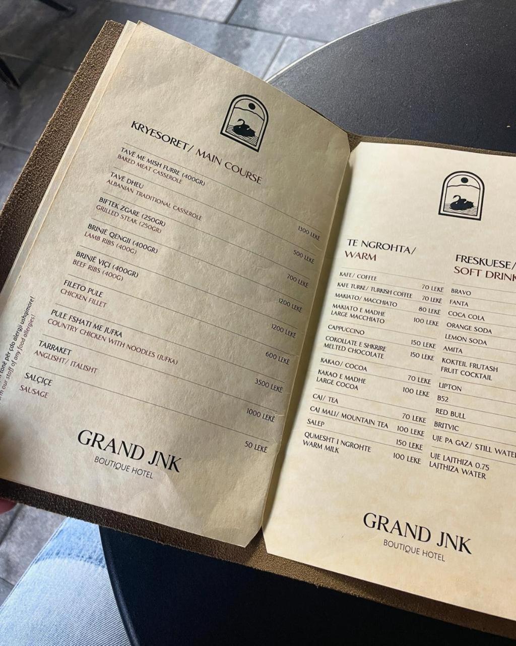 Grand Jnk Boutique Hotel Kukes Luaran gambar